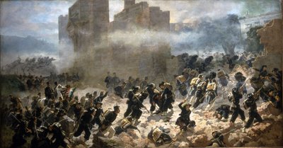La Brecha de Porta Pia - Roma, 20/09/1870. de Carlo Ademollo