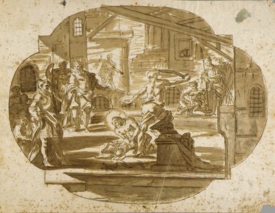 Dibujo de Carlo Amalfi