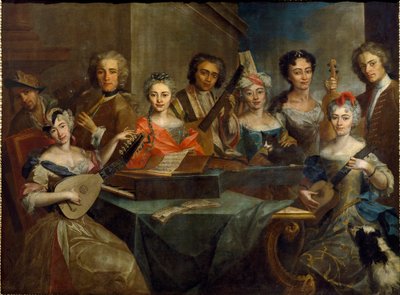 Familia de músicos de Carlo Amalfi