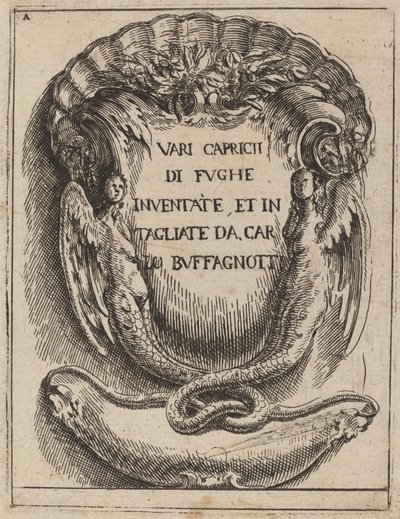Portada de Carlo Antonio Buffagnotti
