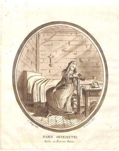 La última prisión de María Antonieta de Carlo Antonio Porporati
