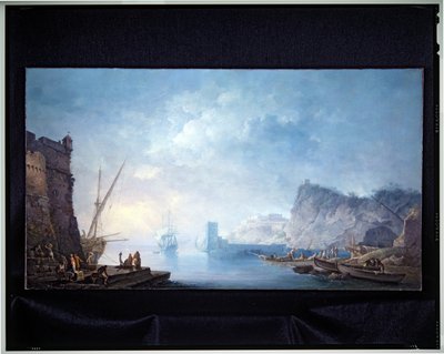 Paisaje costero de Carlo Bonaria or Bonavia