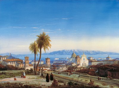 Vista de Mesina de Carlo Bossoli