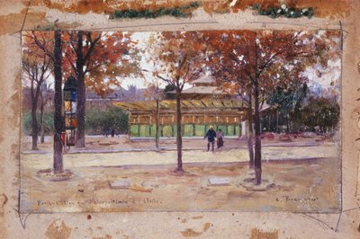 Entrée du métropolitain, place de l