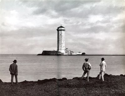 Torre Marzocco en Livorno, Italia, c.1890 de Carlo Brogi