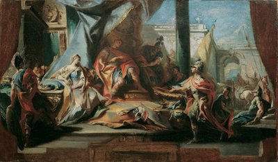 La magnanimidad de Escipión de Carlo Carlone