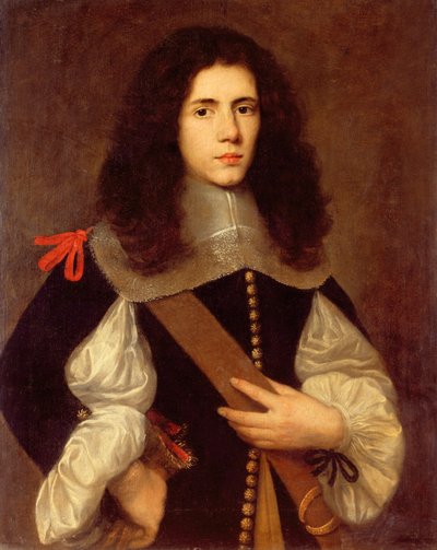 Retrato de un joven caballero con un jubón negro de Carlo Ceresa