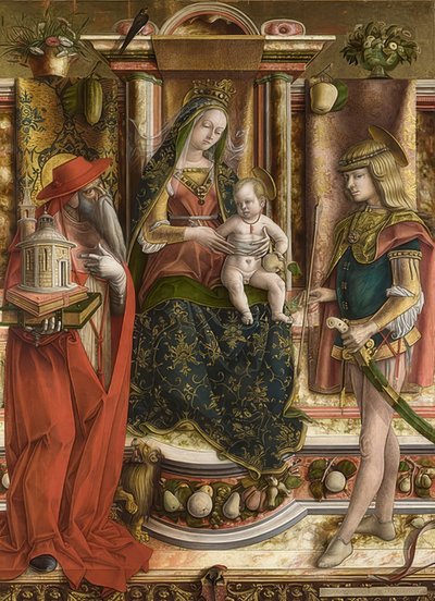 La Madonna della Rondine de Carlo Crivelli