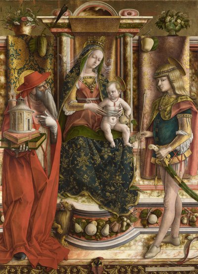 La Madonna della Rondine de Carlo Crivelli