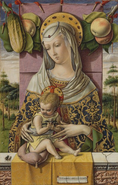 Madonna y el Niño, c.1480 de Carlo Crivelli