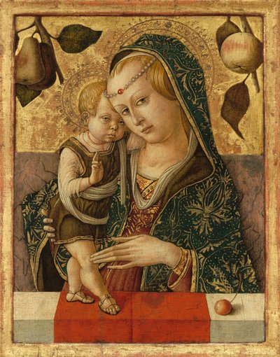 Madonna y el Niño de Carlo Crivelli