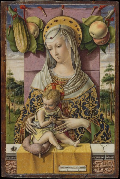 Madonna y Niño, ca. 1480 de Carlo Crivelli