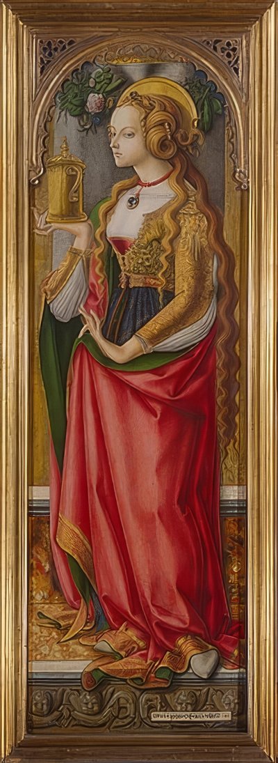 María Magdalena. Alrededor de 1480 de Carlo Crivelli