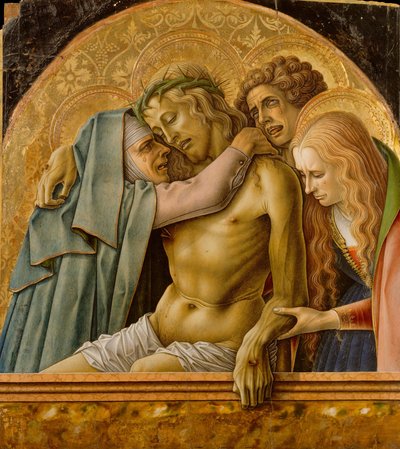 Piedad, 1476 de Carlo Crivelli