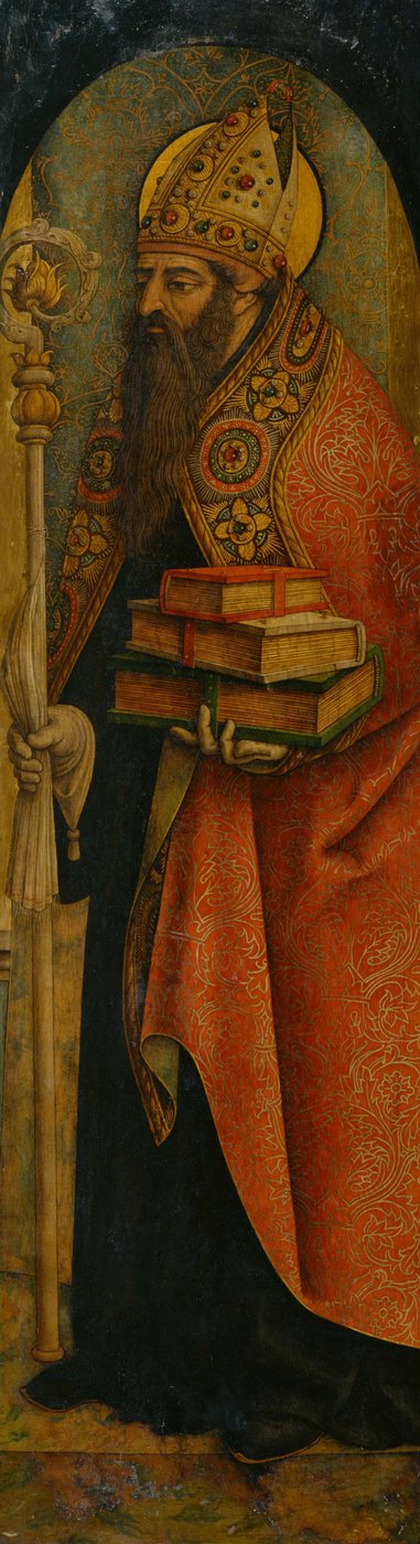 San Agustín de Carlo Crivelli
