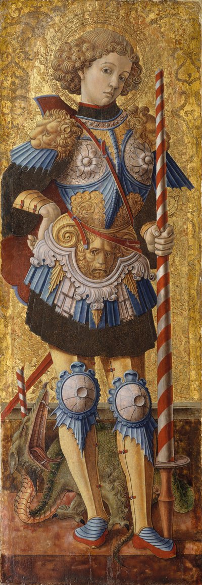 San Jorge, 1472 de Carlo Crivelli