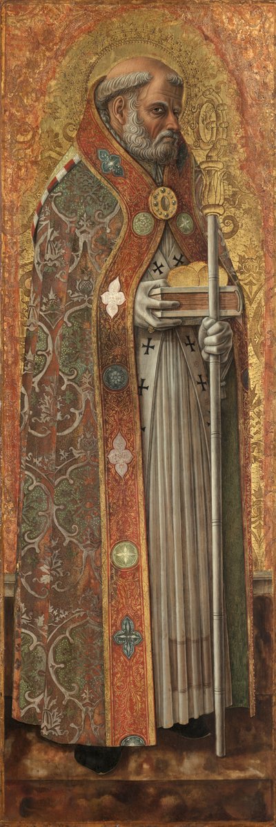 San Nicolás de Bari de Carlo Crivelli