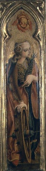 Santa Catalina de Alejandría de Carlo Crivelli