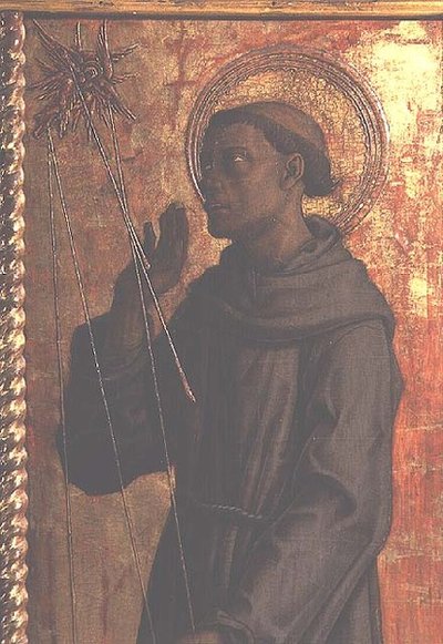 San Francisco (detalle) de Carlo Crivelli