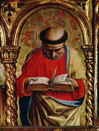 San Mateo, (detalle) del políptico de Sant