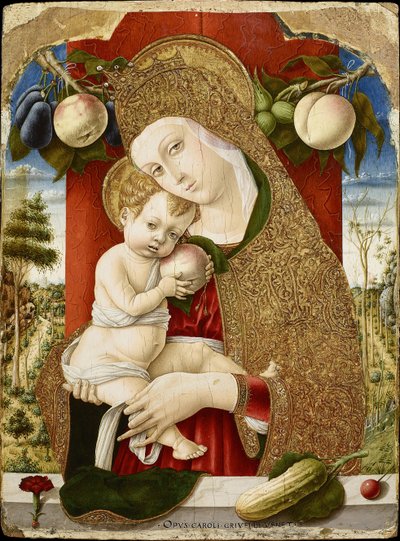 Virgen y Niño, 1482-1483 de Carlo Crivelli