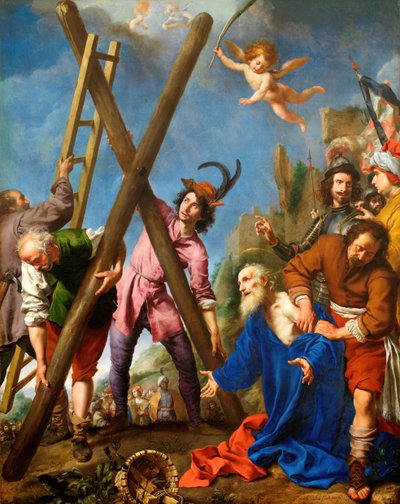 San Andrés rezando antes de su martirio, 1643 de Carlo Dolci