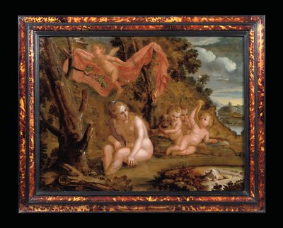 Diana bañándose, c.1692-1705 de Carlo Garofalo