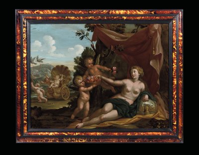 Venus y Cupido, c.1692-1705 de Carlo Garofalo