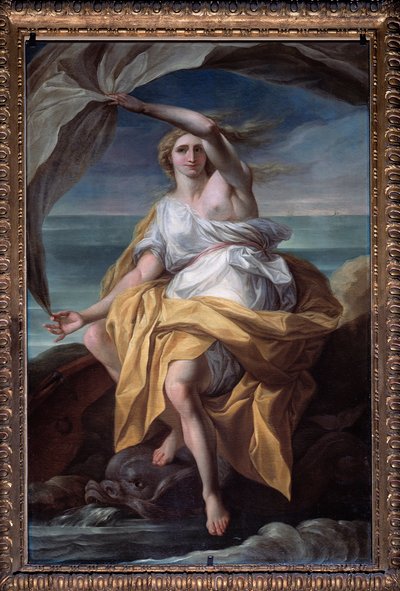 Alegoría de los trece valores de la república: la navegación (Pintura, después de 1783) de Carlo Giuseppe Ratti