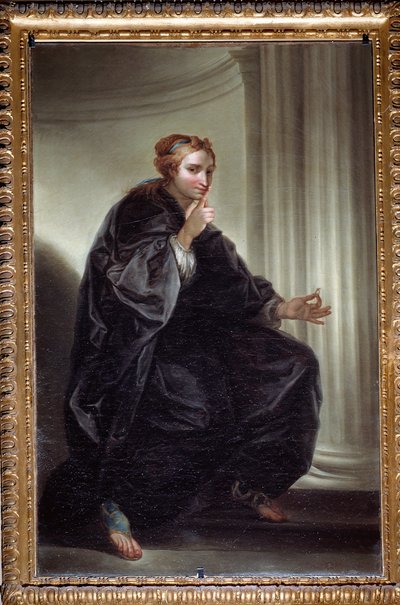 Alegoría de los trece valores de la república: el secreto (Pintura, después de 1783) de Carlo Giuseppe Ratti
