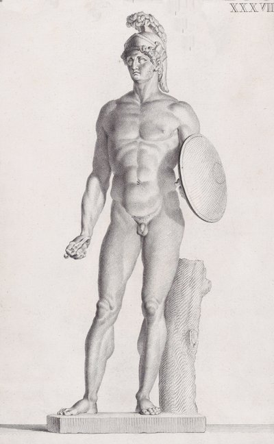Estatua de Marte, 1734 de Carlo Gregori