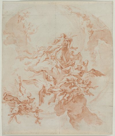 La Asunción de la Virgen, c. 1754 de Carlo Innocenzo Carlone