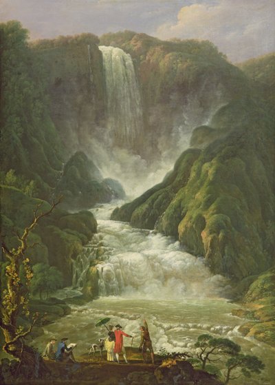Las cataratas de Terni de Carlo Labruzzi