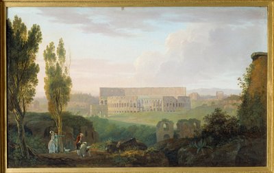 El Coliseo visto desde el Palatino de Carlo Labruzzi
