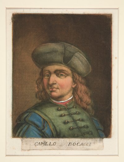 Camillo Bocacci, de Retratos de pintores de Carlo Lasinio