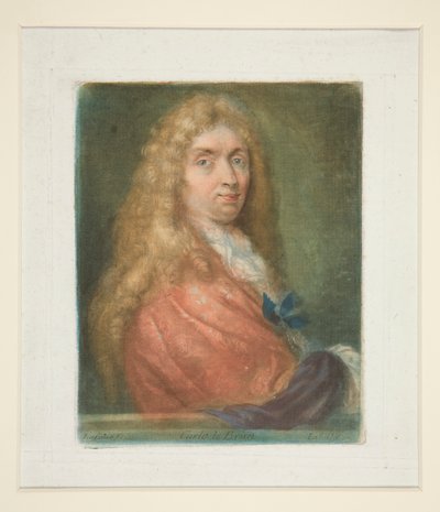 Charles Lebrun, de Retratos de pintores de Carlo Lasinio
