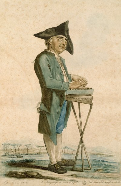 Domenico Bertolini, por Carlo Lasinio, grabado de Carlo Lasinio