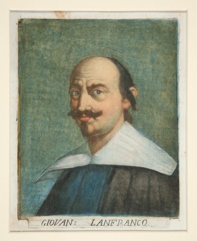 Giovanni Lanfranco, de Retratos de pintores de Carlo Lasinio
