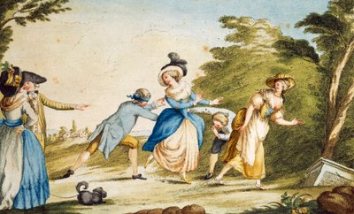 Juego toscano de beccalaglio de Carlo Lasinio