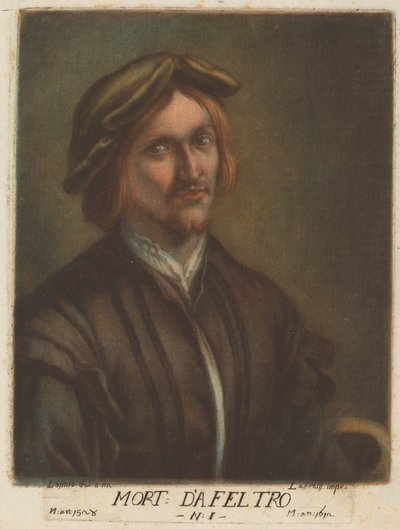 Morto da Feltre de Carlo Lasinio, after Lorenzo Luzzo