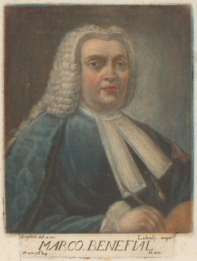 Marco Benefial de Carlo Lasinio, after Marco Benefial