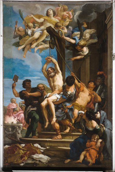 Martirio de San Blas, c.1680 (óleo sobre lienzo) de Carlo Maratta