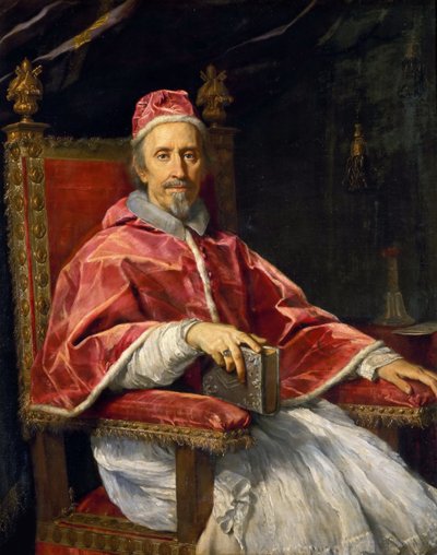 Retrato del Papa Clemente IX, 1669 de Carlo Maratta