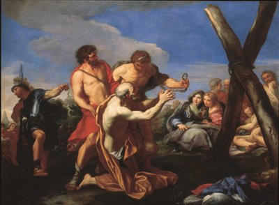 San Andrés conducido a la Cruz del Martirio (óleo sobre lienzo) de Carlo Maratta