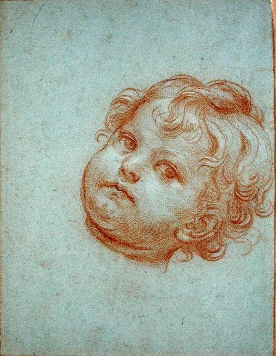Cabeza de un ángel de Carlo Maratta or Maratti