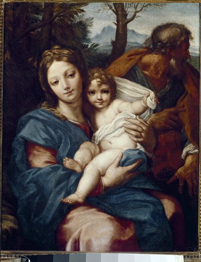 La Sagrada Familia de Carlo Maratta or Maratti