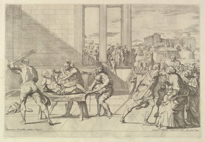 Martirio de San Andrés de Carlo Maratta or Maratti