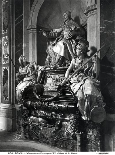 Monumento al Papa Inocencio XI, c.1697 de Carlo Maratta or Maratti