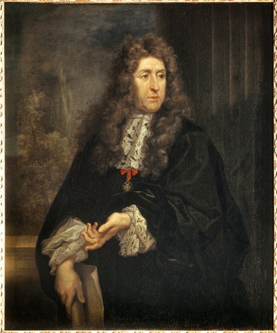 Retrato de Andre Le Notre (Lenotre) (1613-1700), diseñador de los jardines del Rey de Carlo Maratta or Maratti