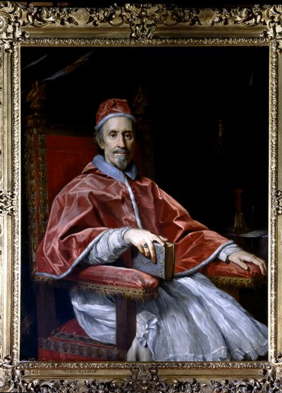 Retrato del Papa Clemente IX, c.1669 de Carlo Maratta or Maratti